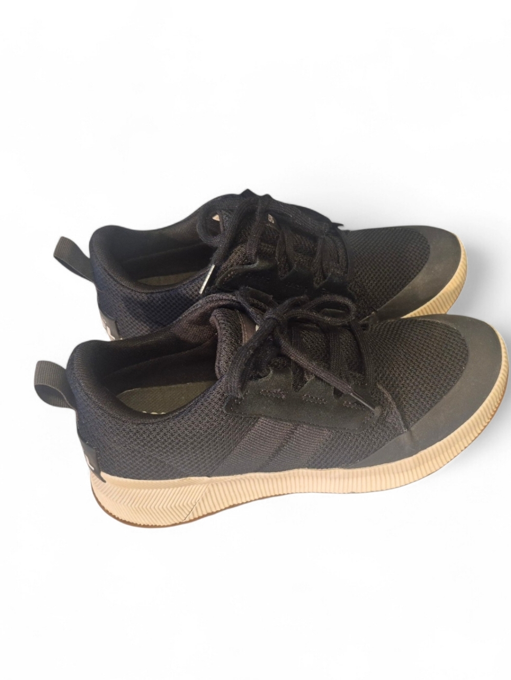SOREL Women's Out 'N About III Low Waterproof Sneaker Cream/black, Sz 8